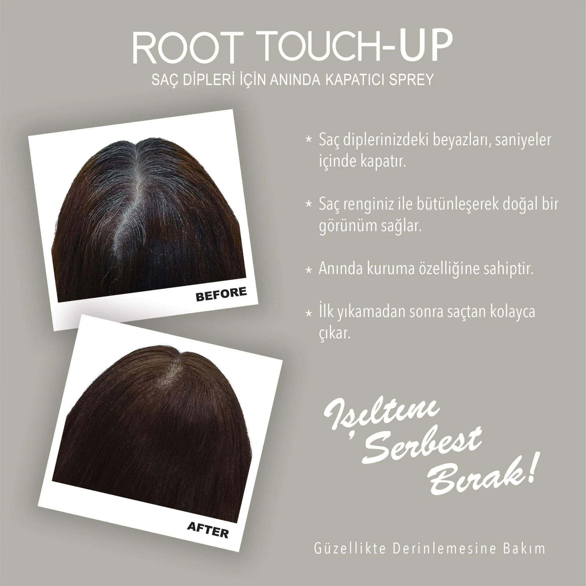 NEVA ROOT TOUCH-UP KOYU KAHVERENGI (DARK BROWN)