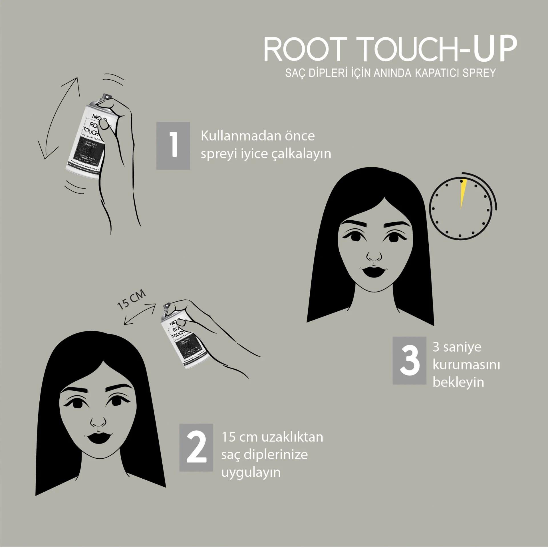 NEVA ROOT TOUCH-UP SIYAH (BLACK)