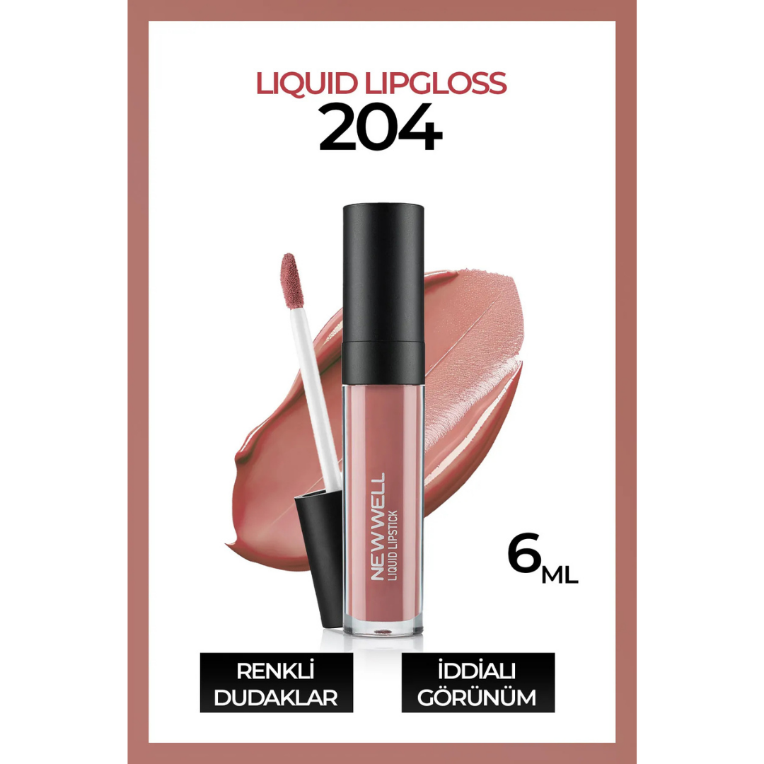 Newwell Derma Lıquıd Lıpstıck D-204