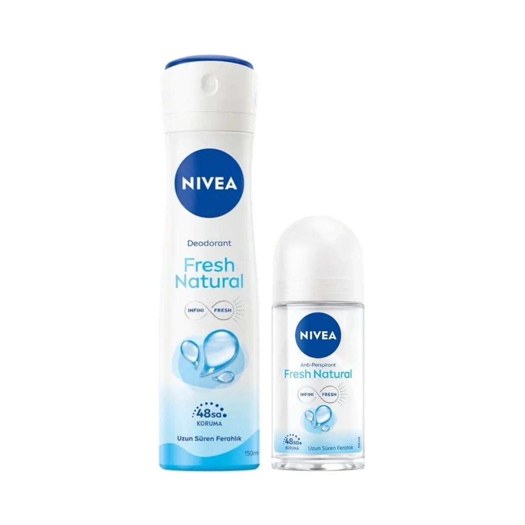 Nivea Deodorant 150ml.+Roll-On 50ml. Fresh Natural