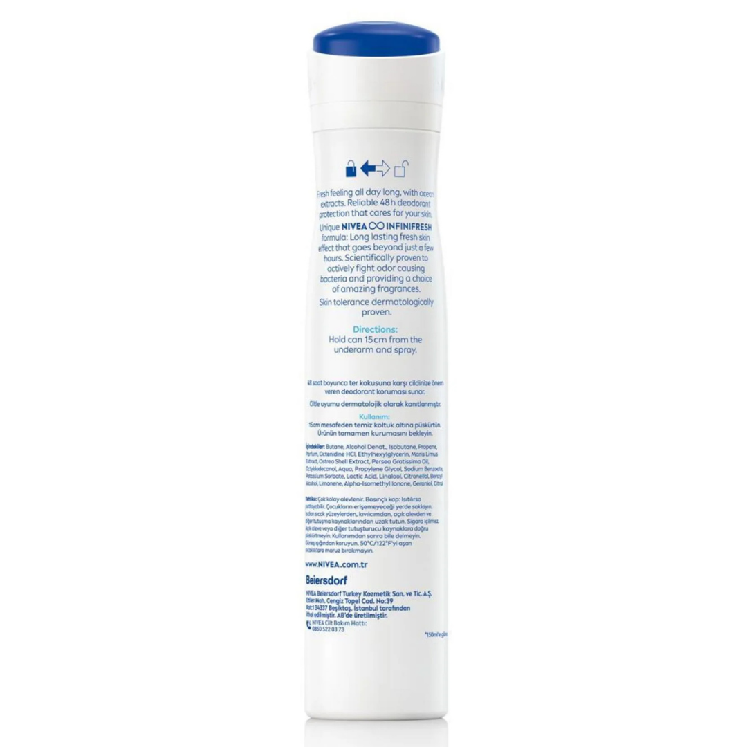 Nivea Deodorant 200ml. Fresh Natural 81619