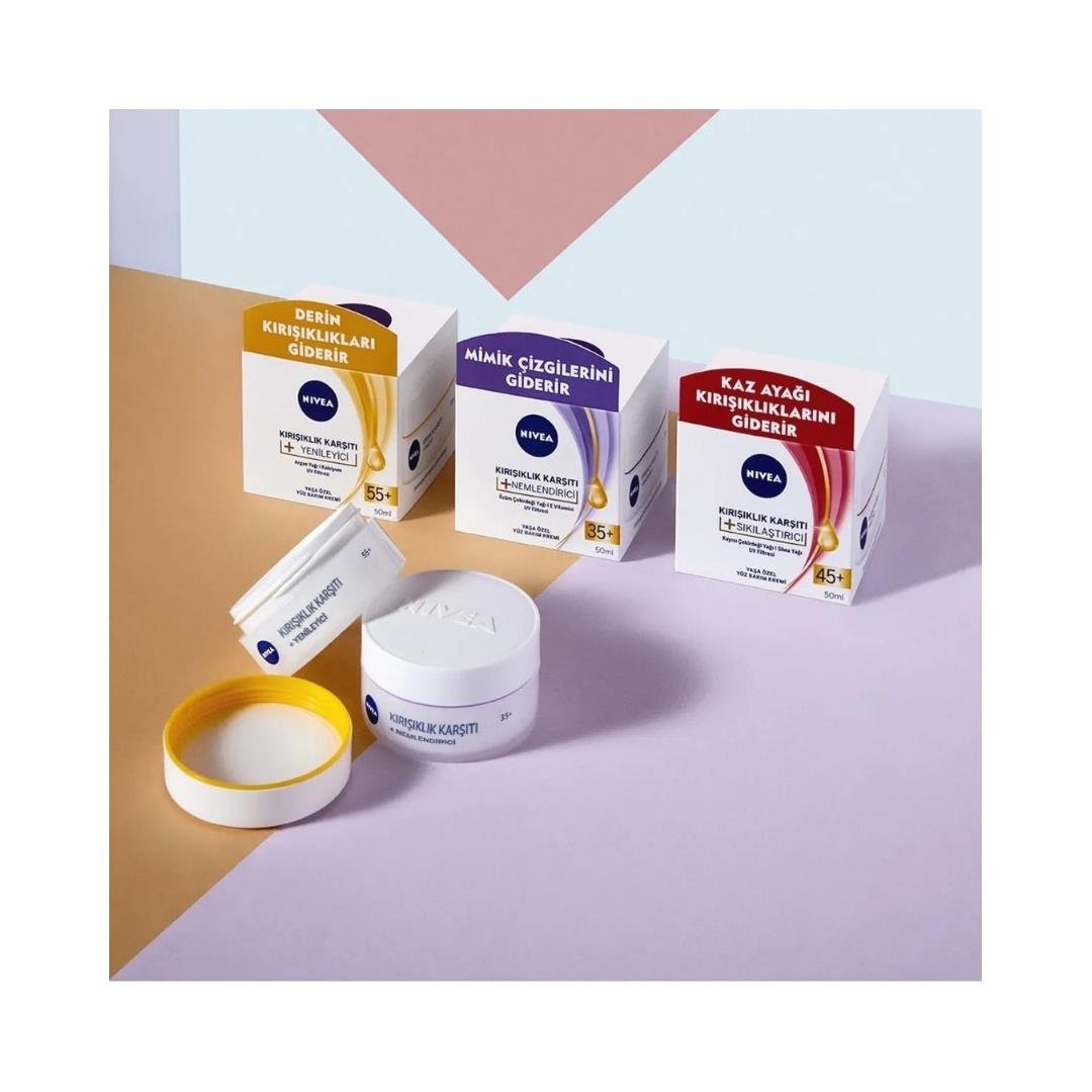 Nivea Krem 50ml. Kırışıklık Karşıtı+Nem 81180
