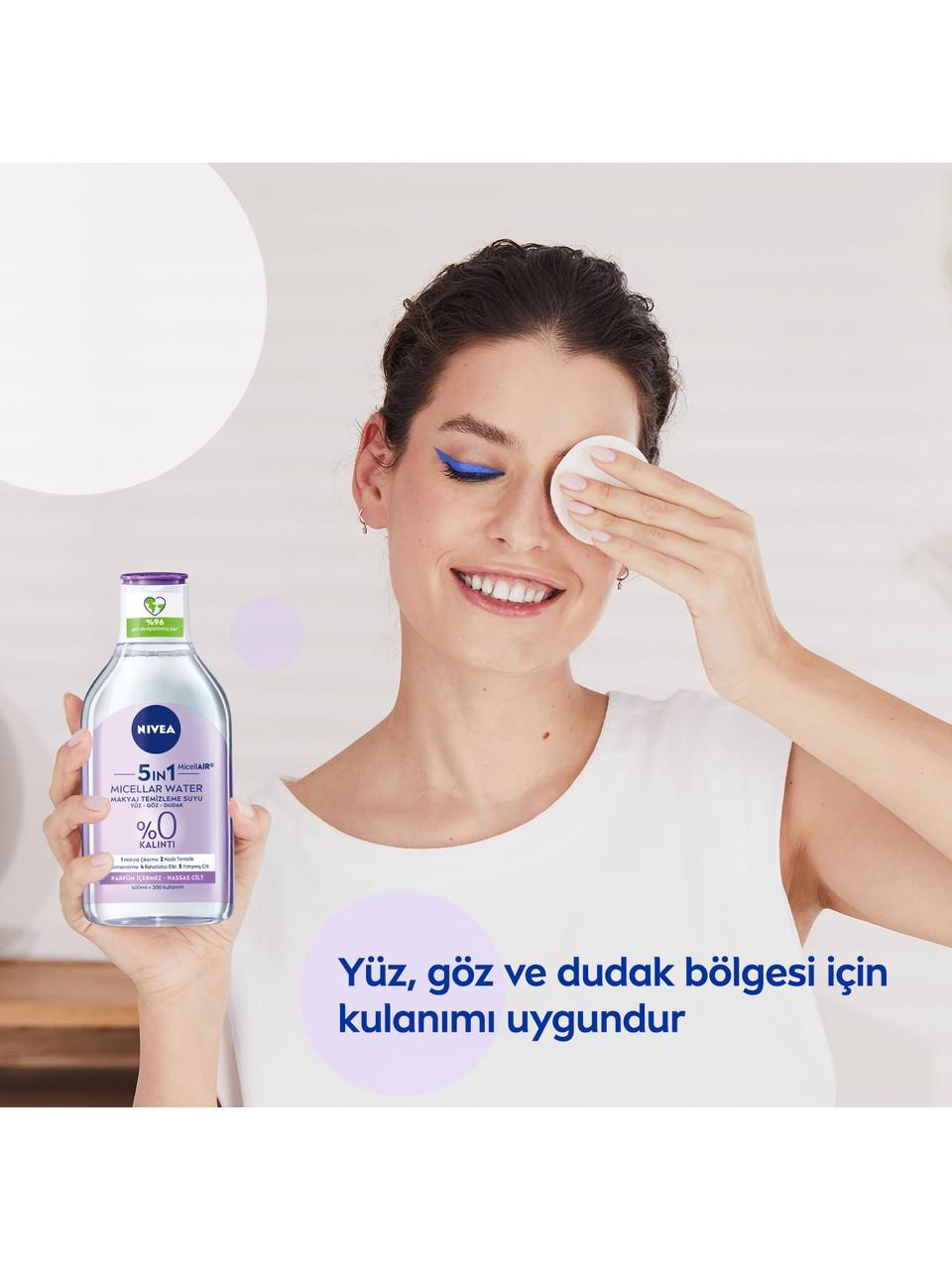 Nivea Makyaj Temizleme Suyu 400ml. Hassas 89259