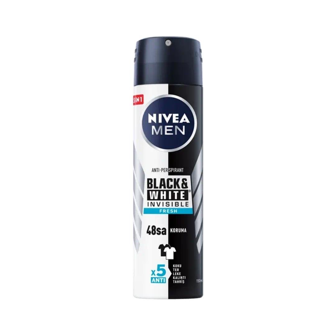 Nivea Men Deodorant 150ml. B&W Inv. Fresh 85974