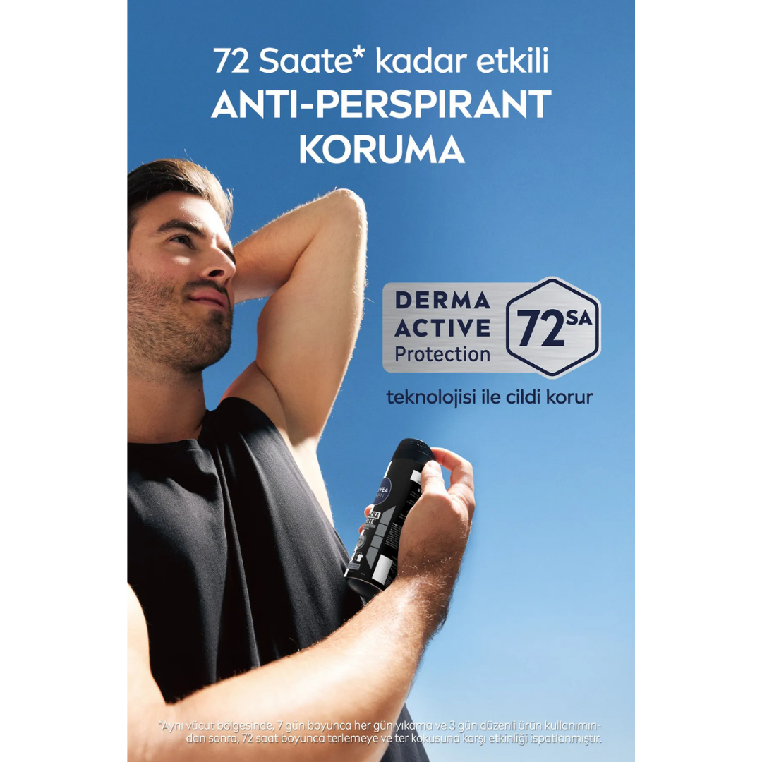 Nivea Men Deodorant 200ml. B&W Original 82242