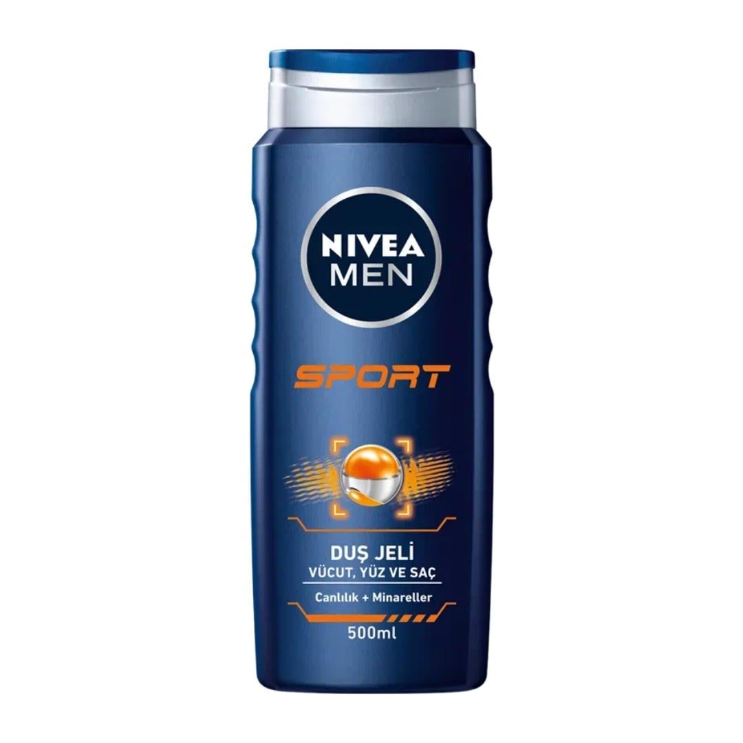 NIVEA MEN DUŞ JELİ 500ml. SPORT 81083