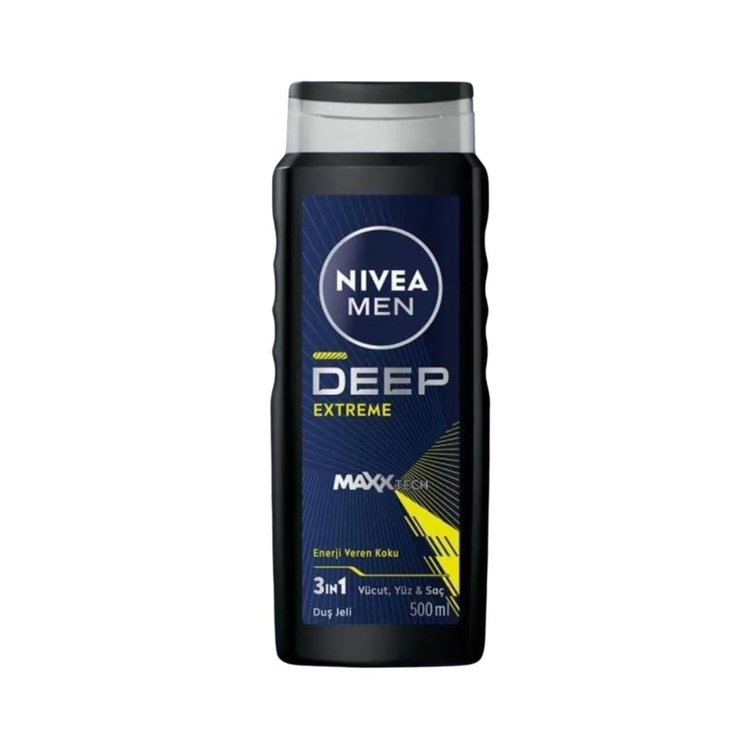 Nivea Men Duş Jeli 500ml. Deep Extreme 93397