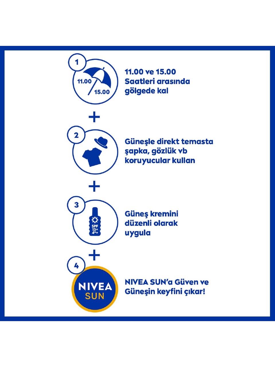 Nivea Sun Sprey 200ml. Koruma&Bronzluk 30F 86038