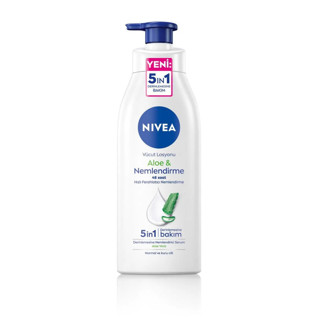 Nivea Vücut Losyonu 400ml. Aloe Vera 88397