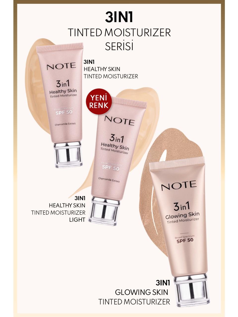 Note 3in1 Glowing Skin Tinted Moisturizer n°10