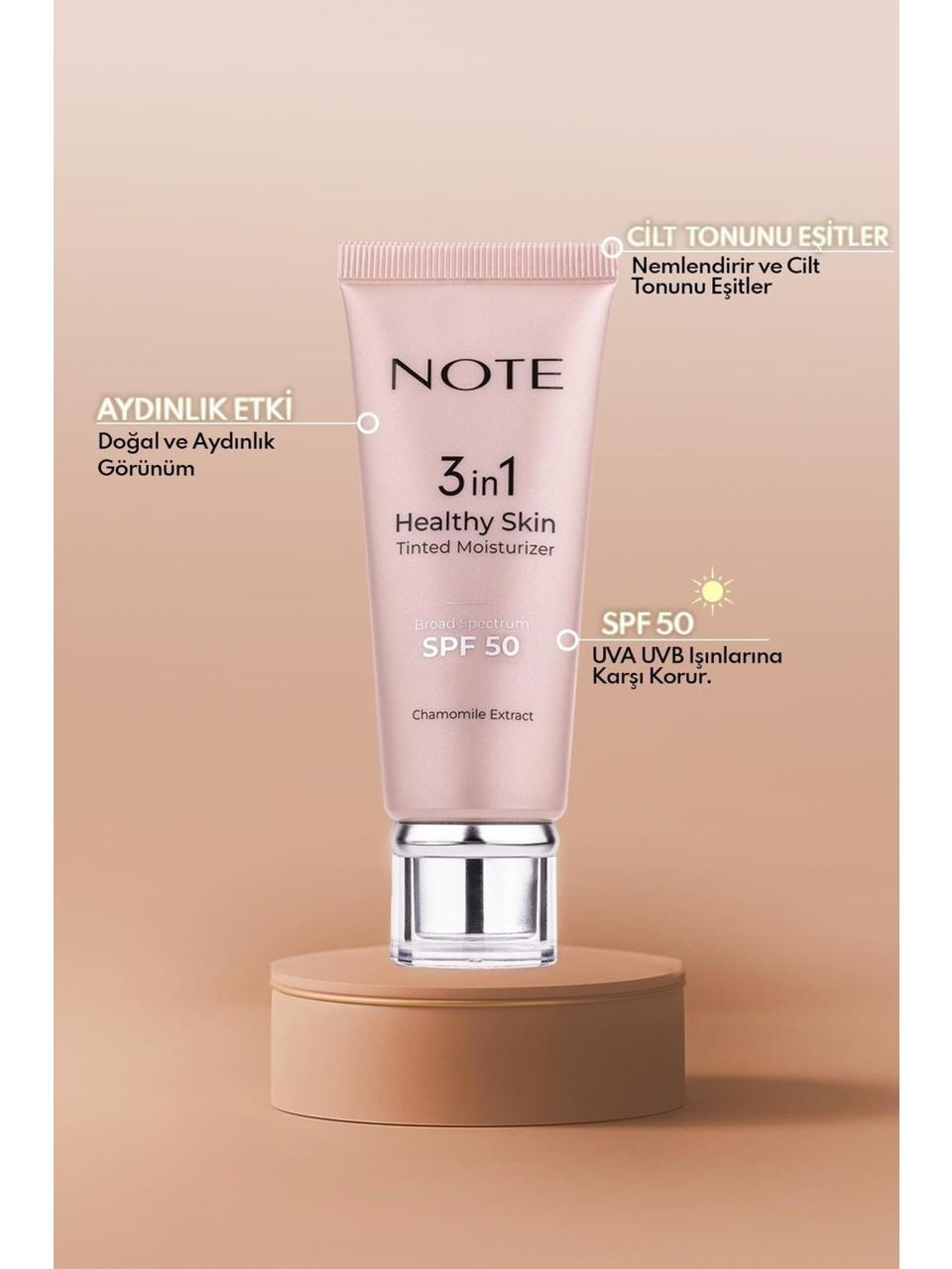 Note 3in1 Healthy Skin Tinted Moisturizer n°10