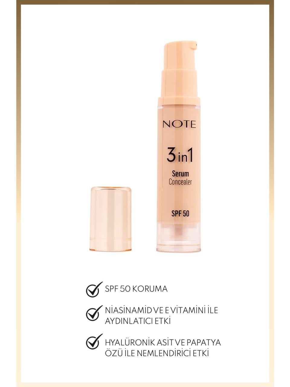 Note 3in1 Serum Concealer 00