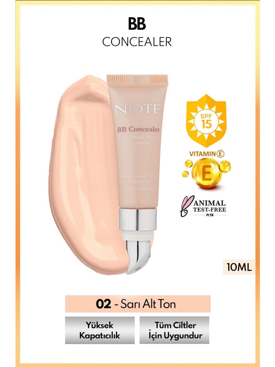 Note BB Concealer 02