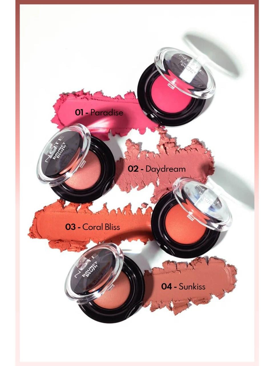 Note Bouncy Blush 03 Coral Bliss