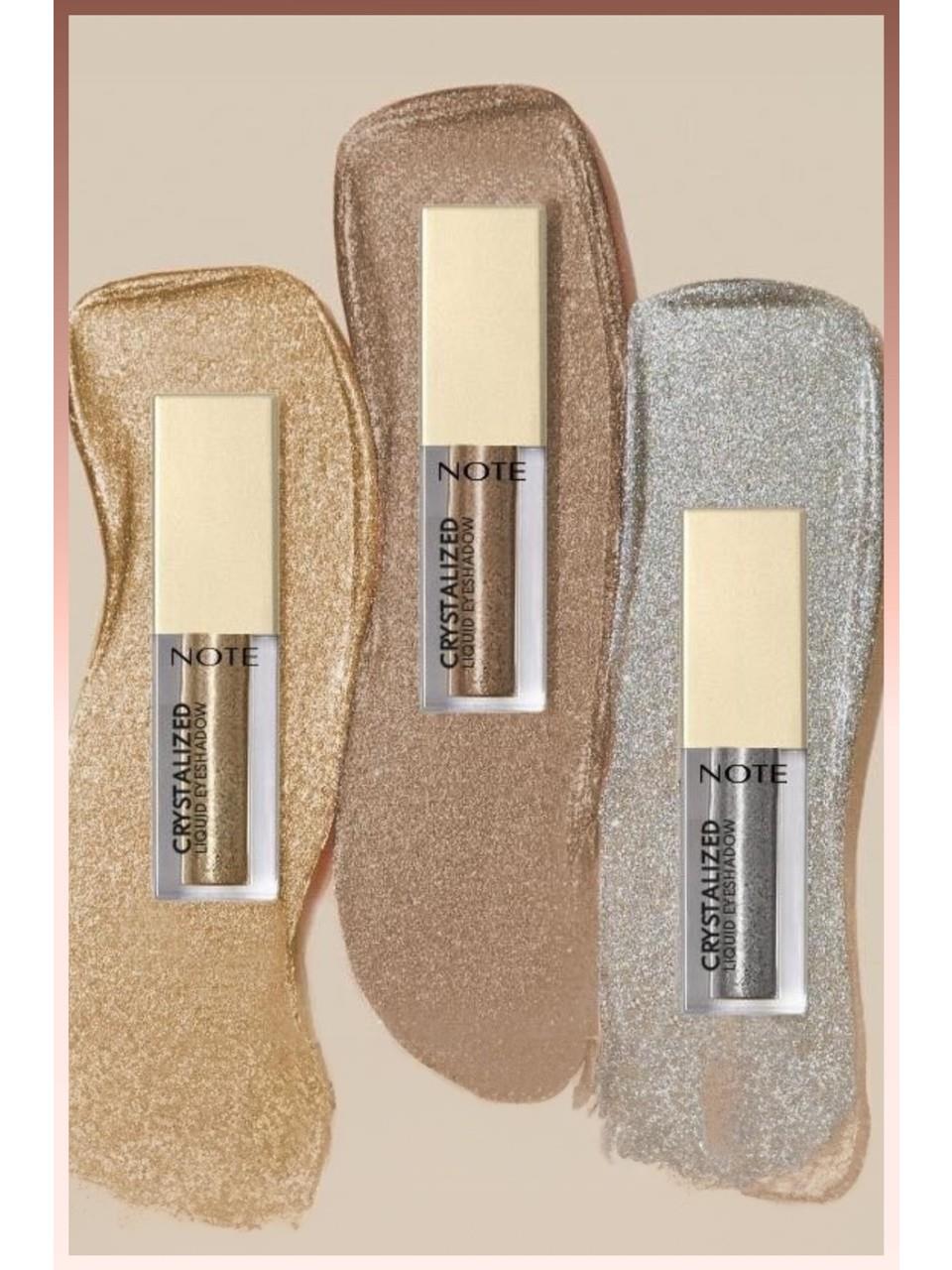 Note Crystalized Liquid Eyeshadow 01 Soft Elegance
