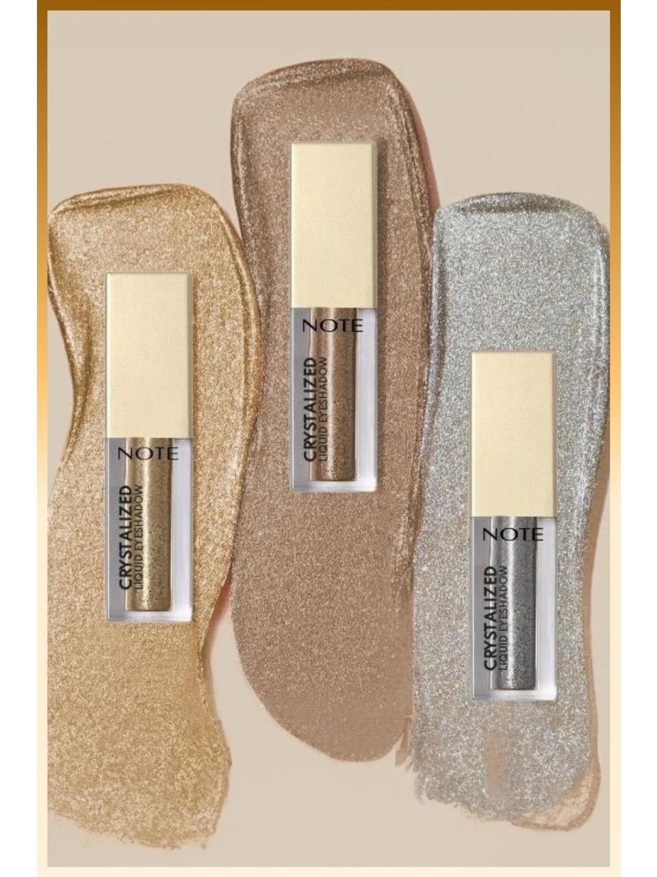 Note Crystalized Liquid Eyeshadow 02 Miracle Light