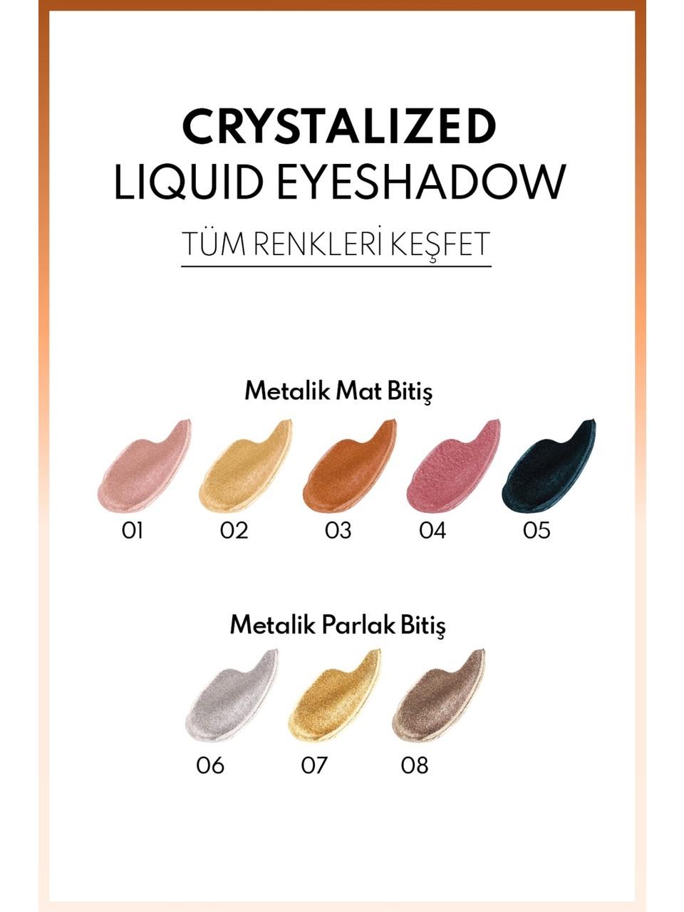 Note Crystalized Liquid Eyeshadow 03 Eclipse
