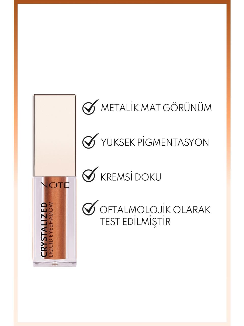 Note Crystalized Liquid Eyeshadow 03 Eclipse