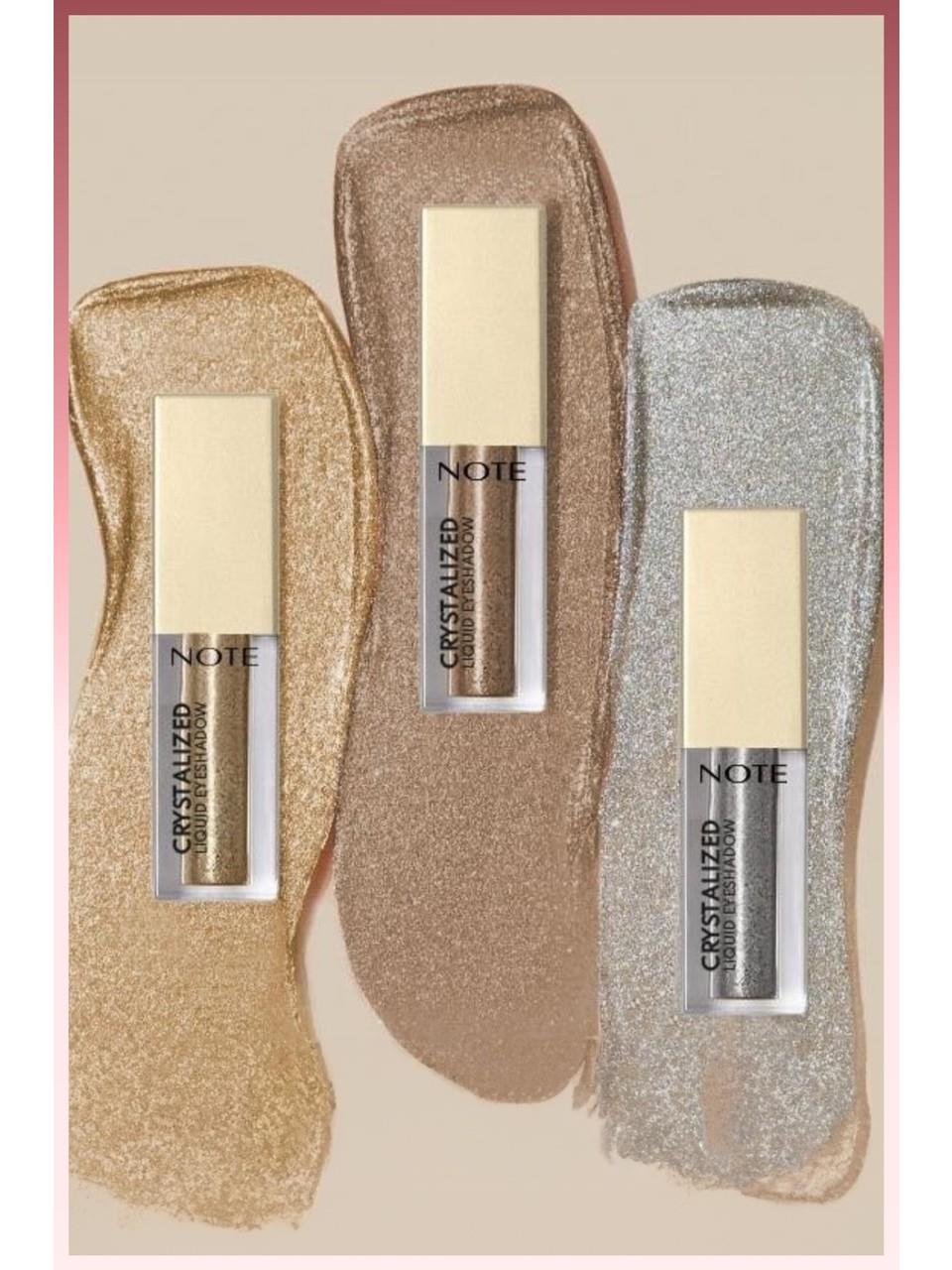 Note Crystalized Liquid Eyeshadow 04 Pink Bouquet