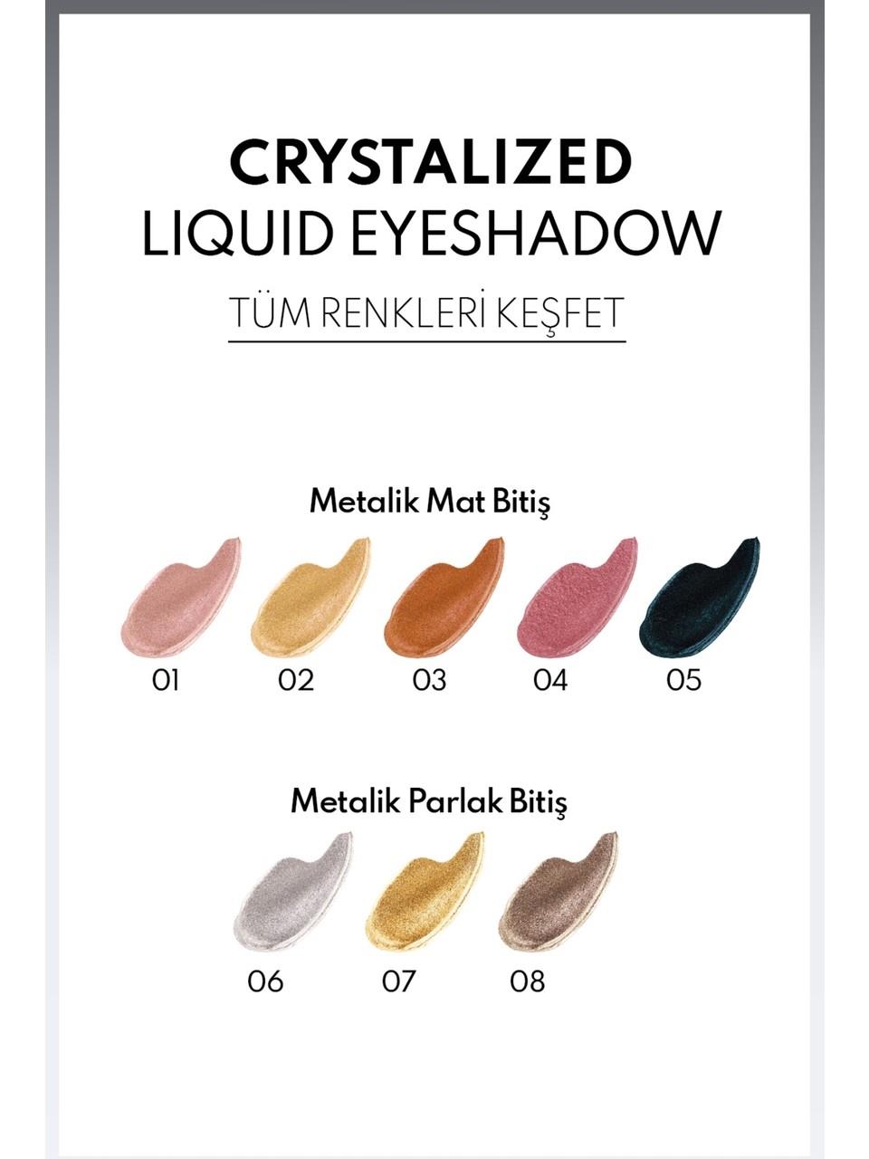 Note Crystalized Liquid Eyeshadow 06 Moonstone