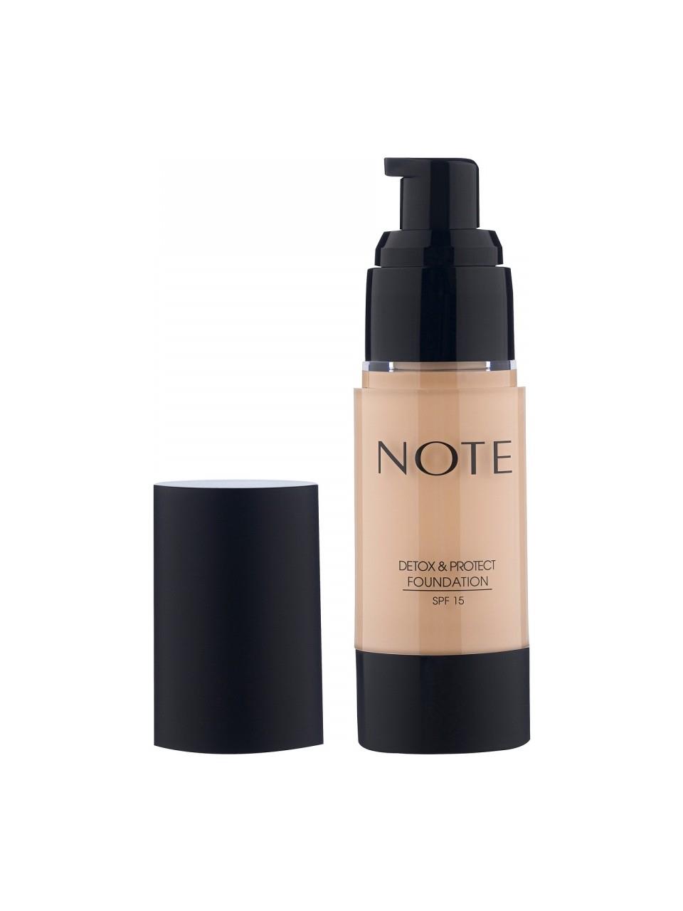 Note Detox&Protect Foundation 02 Natural Beige