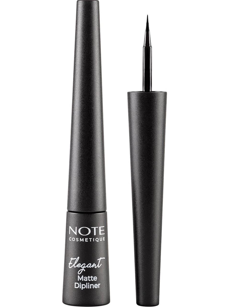 Note Elegant Matte Dipliner n°01 Coal Black