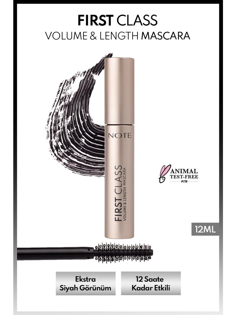 Note First Class Volume&Length Mascara