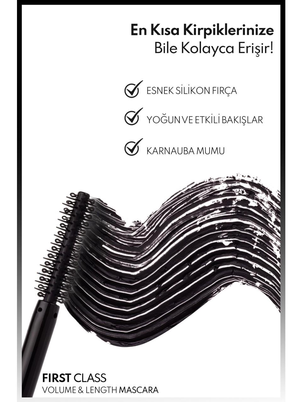 Note First Class Volume&Length Mascara
