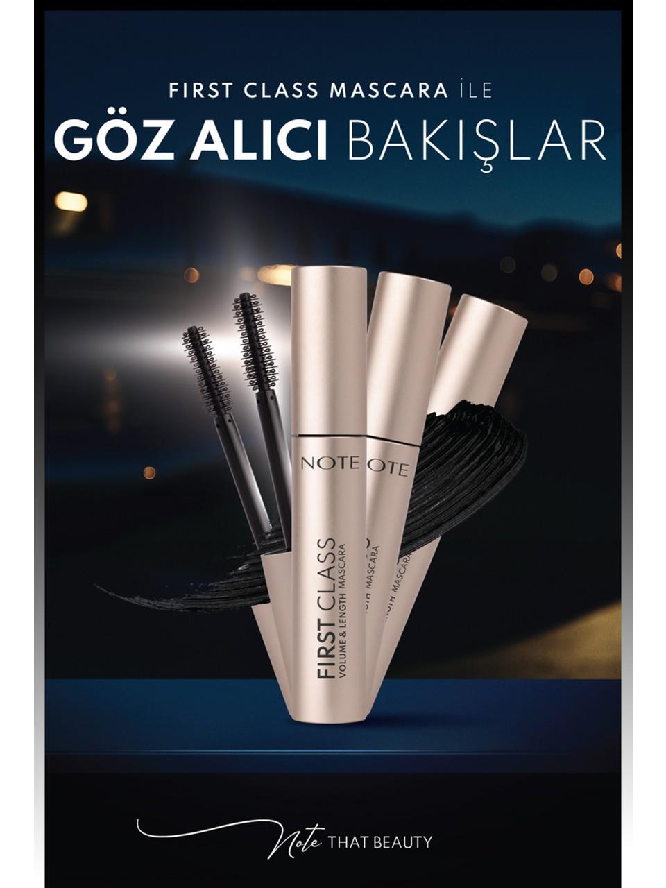 Note First Class Volume&Length Mascara