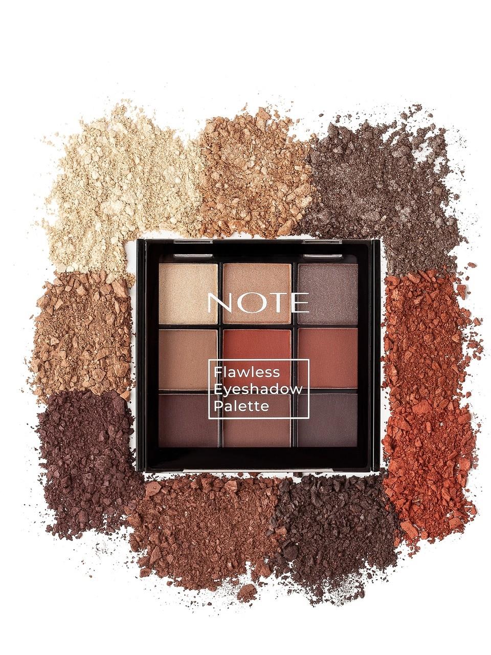 Note Flawless Eyeshadow Palette 01 Sunset Shine
