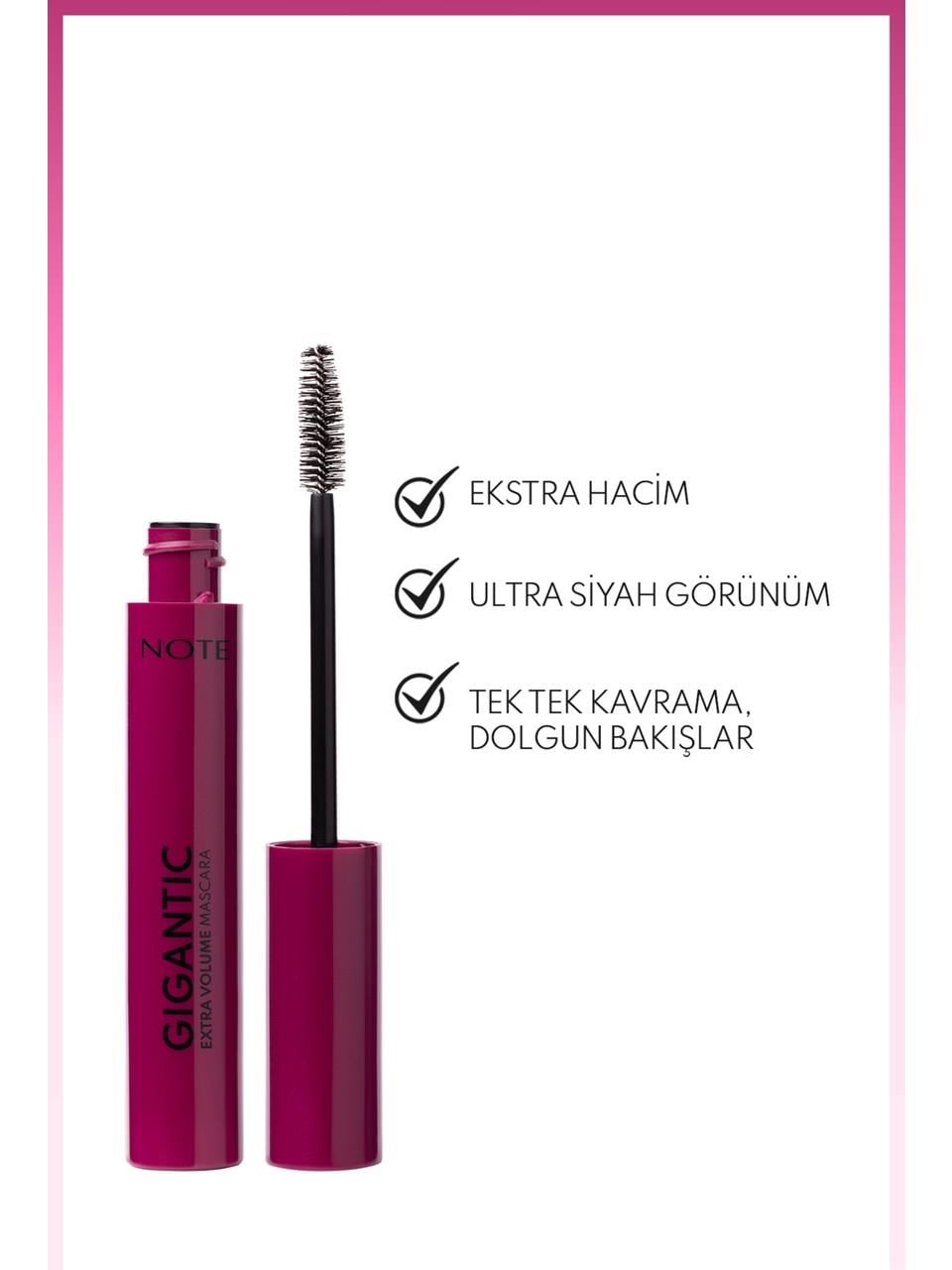 Note Gigantic Extra Volume Mascara