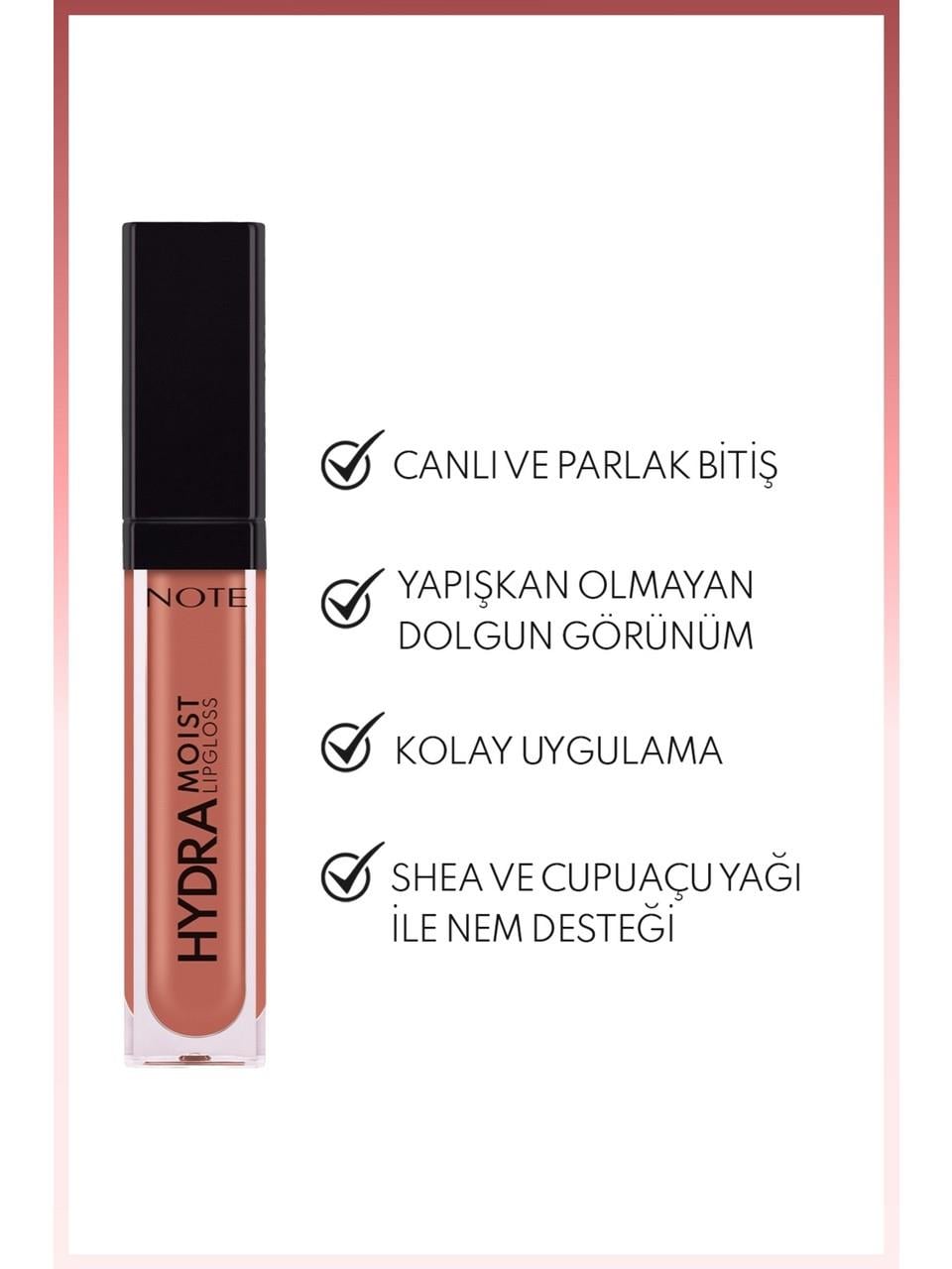 Note Hydramoist Lipgloss 05 Mystic Aura