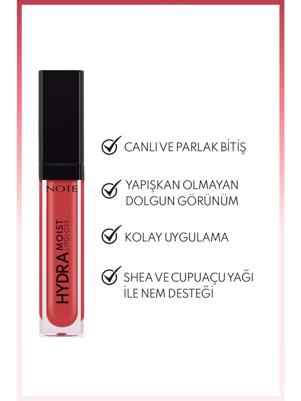 Note Hydramoist Lipgloss 08 Party Mood