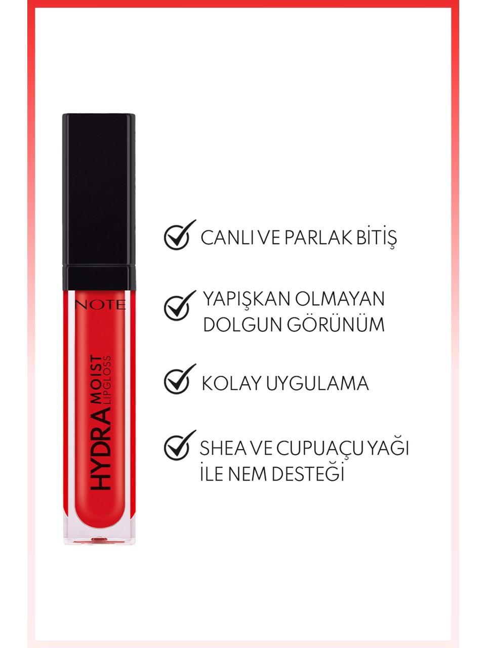 Note Hydramoist Lipgloss 09 Heartbreaker