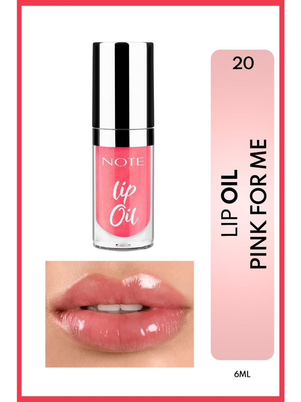 Note Lip Oil 20 Pink For Me