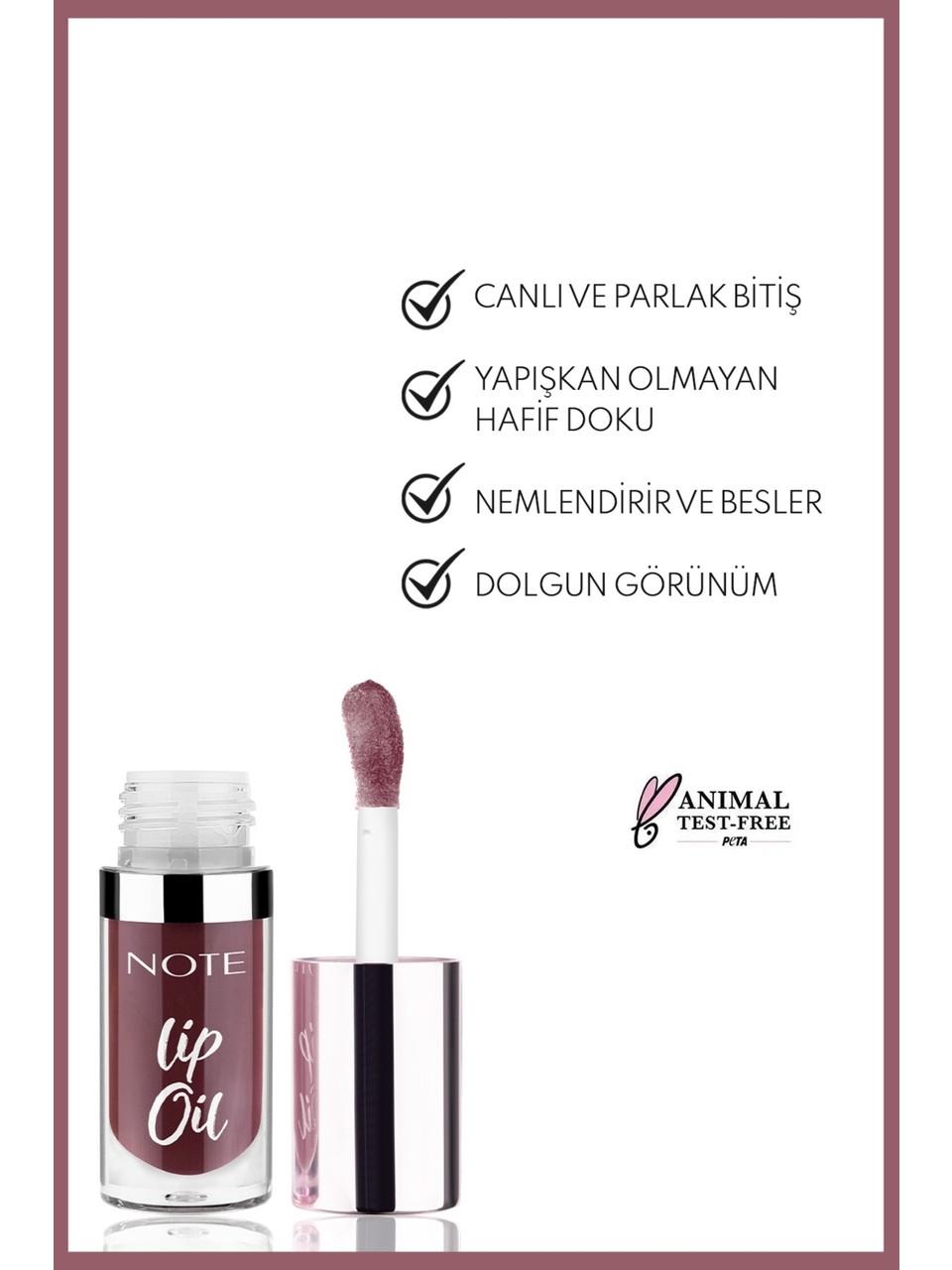Note Lip Oil 30 Deep Berry