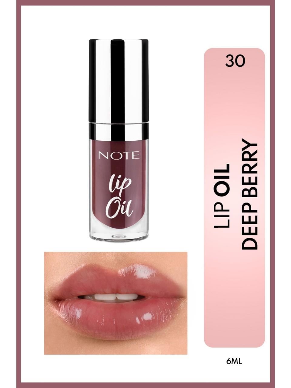 Note Lip Oil 30 Deep Berry