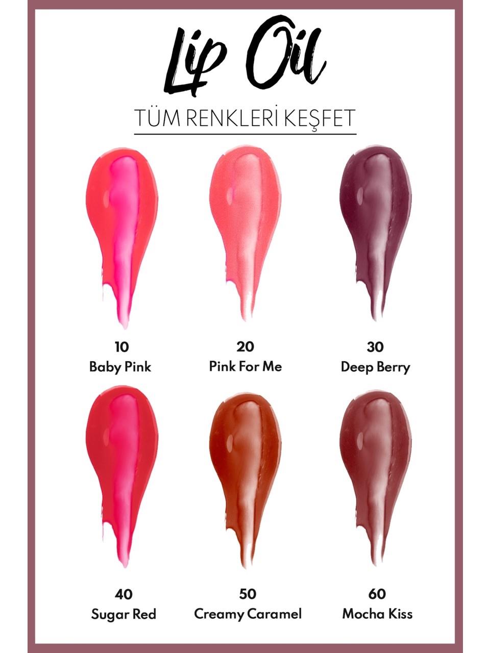 Note Lip Oil 30 Deep Berry