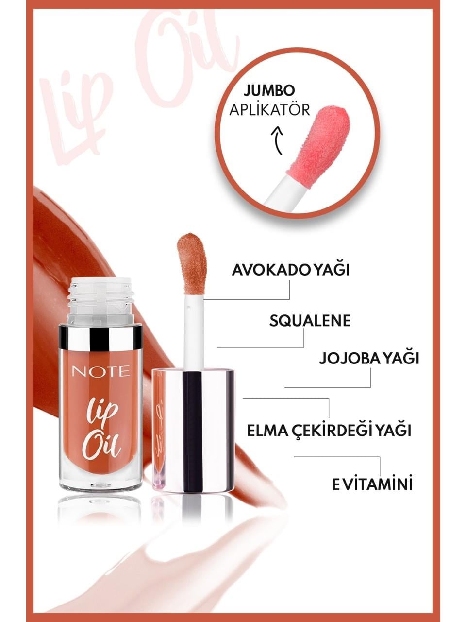 Note Lip Oil 50 Creamy Caramel