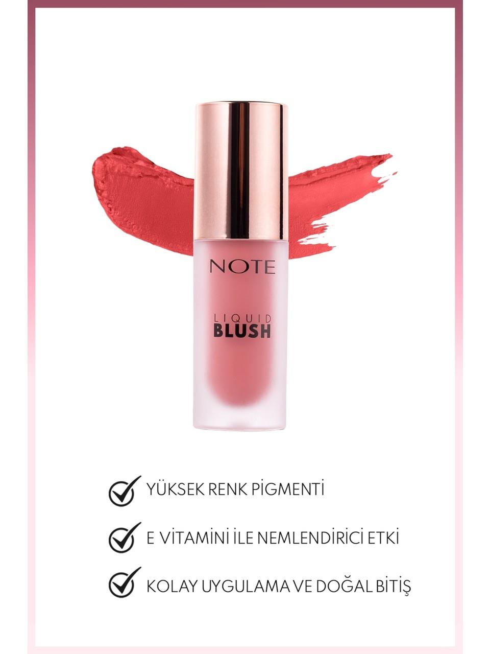 Note Liquid Blush 5ml. 20 Coral
