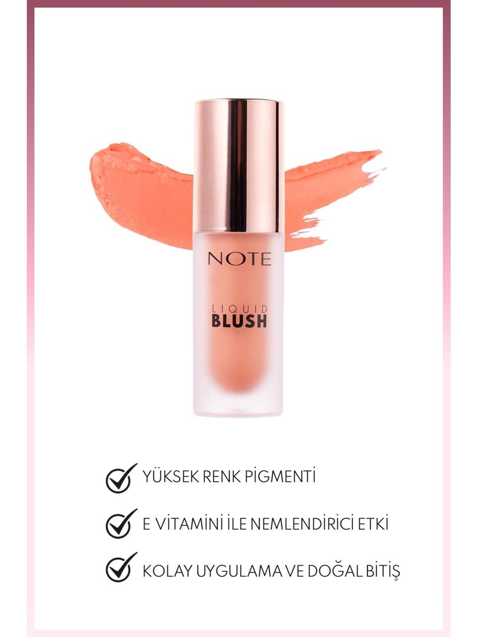 Note Liquid Blush 5ml. 10 Peach