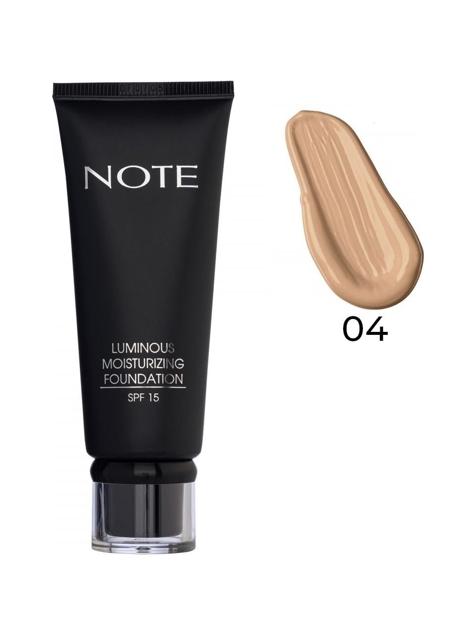 Note Luminous Moisturizing Foundation 04