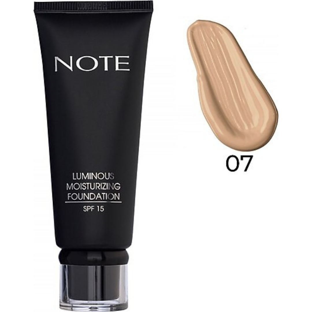 Note Luminous Moisturizing Foundation 07