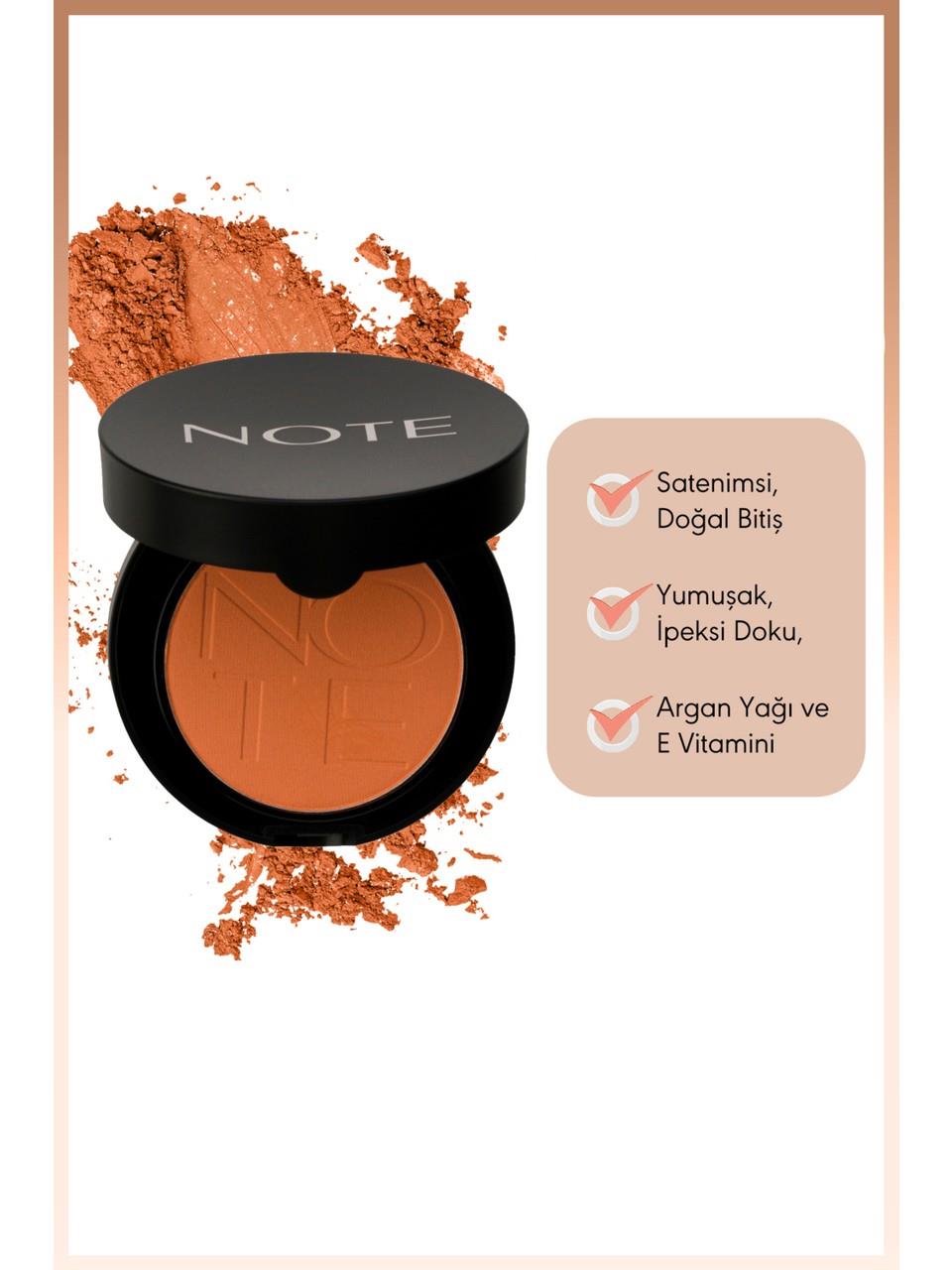 Note Luminous Silk Compact Blusher 03