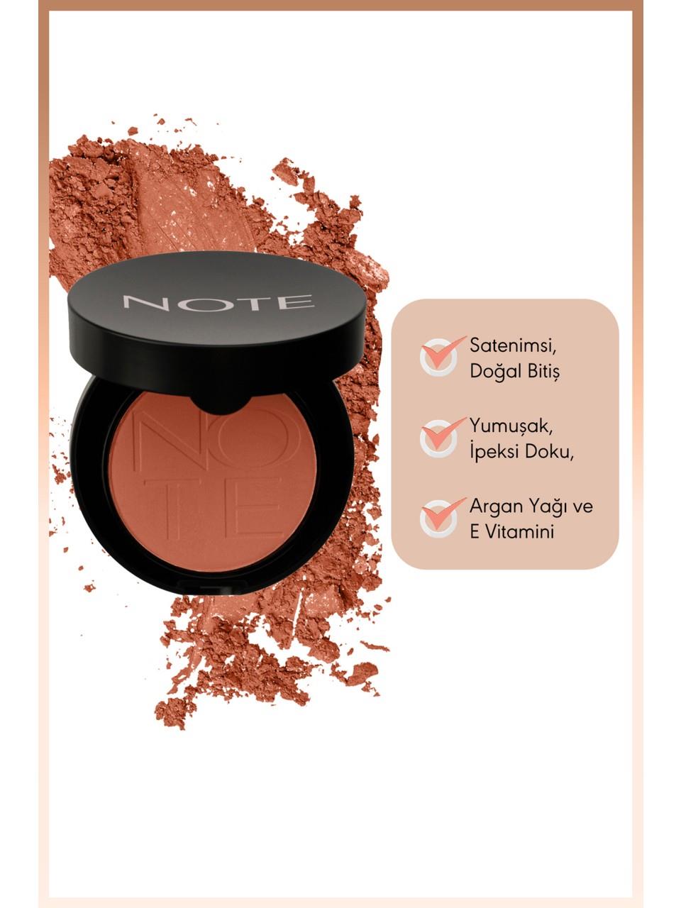 Note Luminous Silk Compact Blusher 05