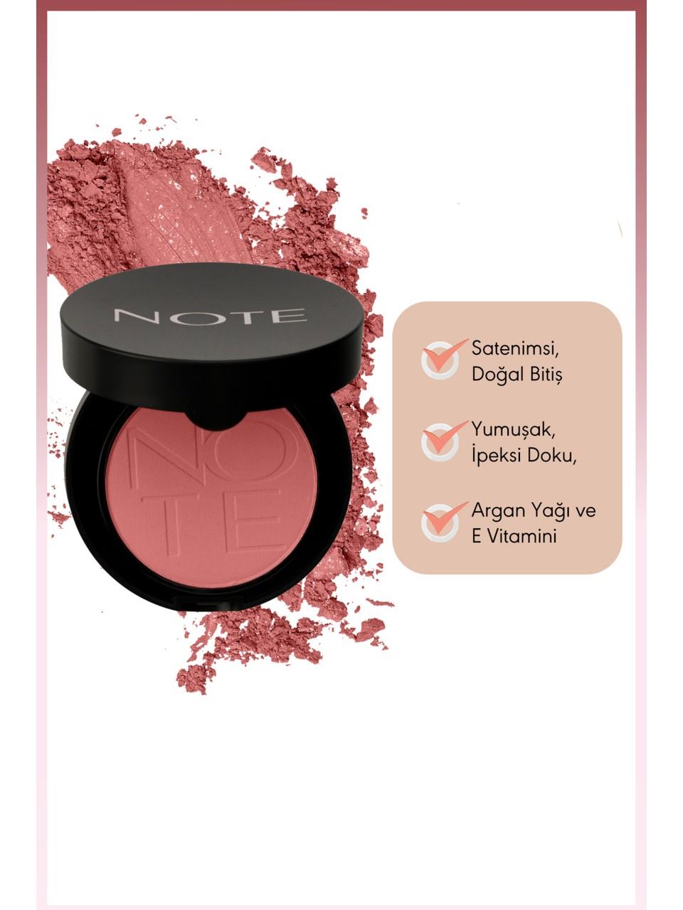 Note Luminous Silk Compact Blusher 06