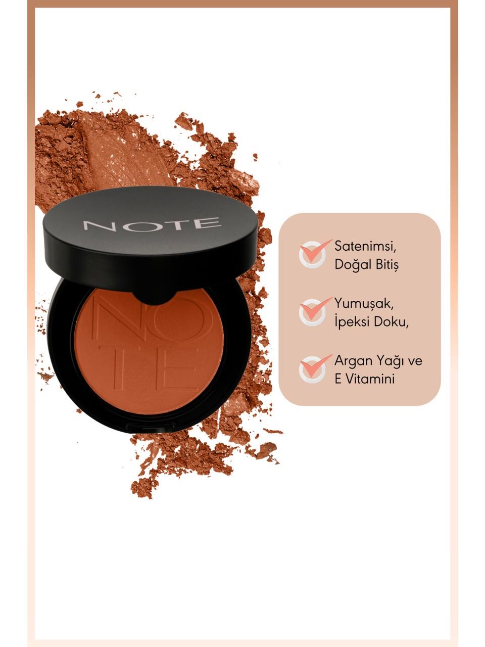 Note Luminous Silk Compact Blusher 07
