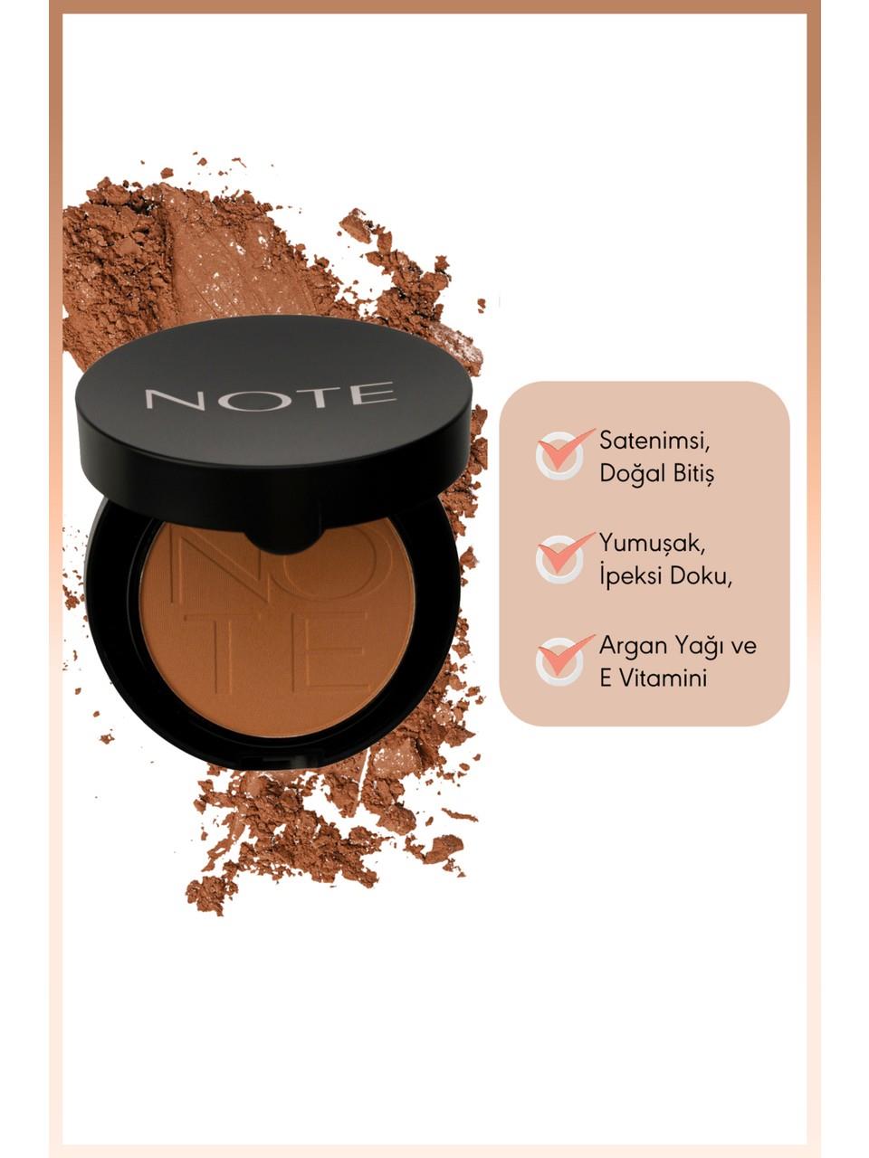 Note Luminous Silk Compact Blusher 08