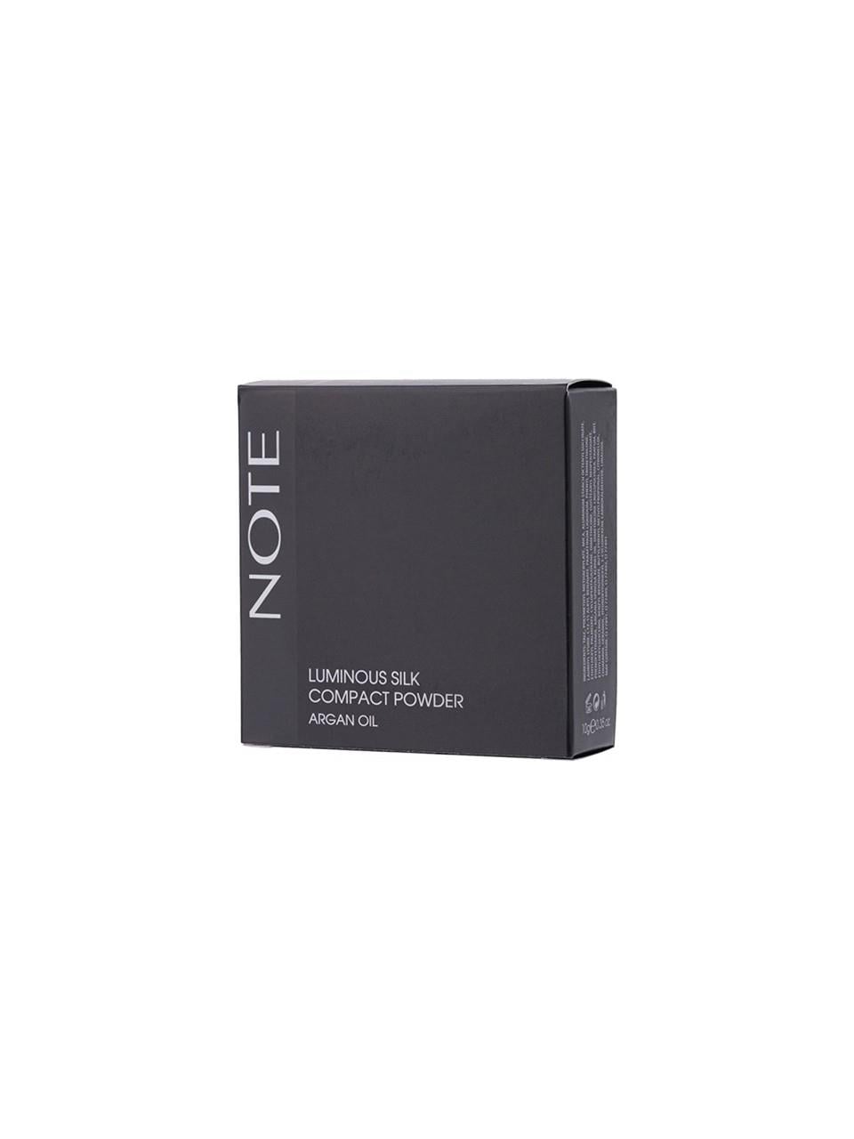 Note Luminous Silk Compact Powder 03 Medium Beige