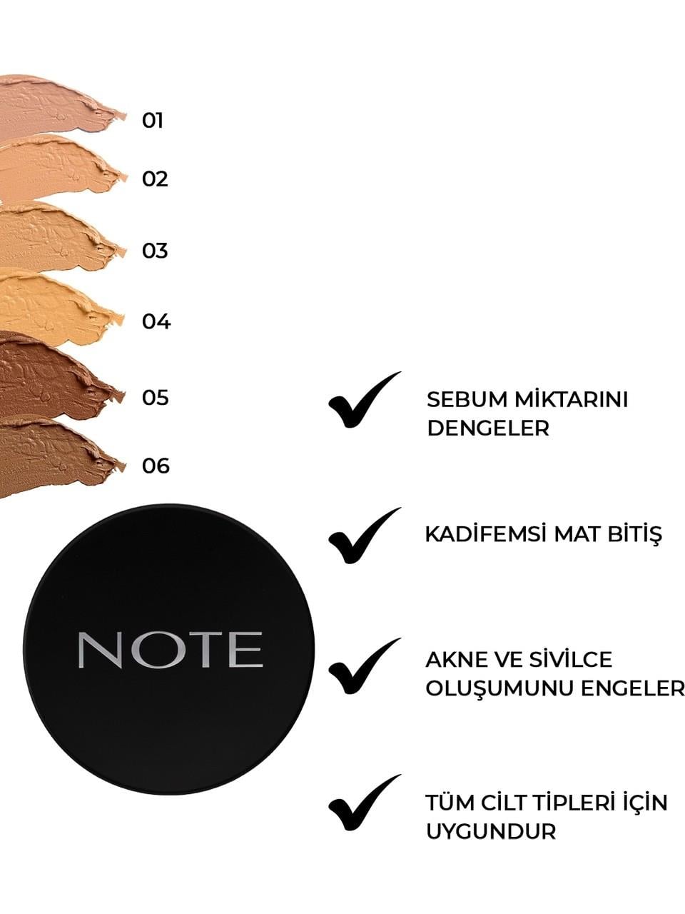 Note Luminous Silk Cream Powder 04 Sand